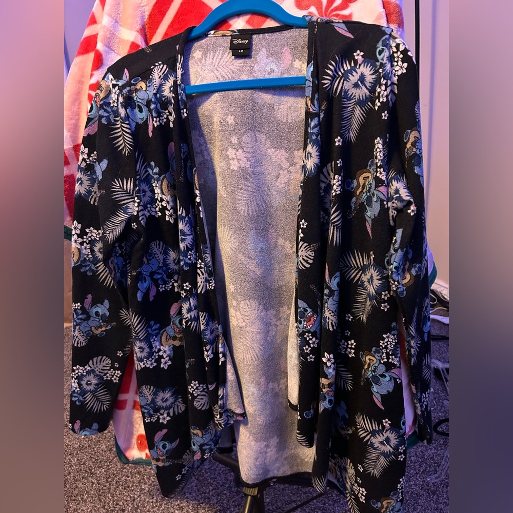 Disney Lilo & Stitch Tropical Girls Flyaway Cardigan